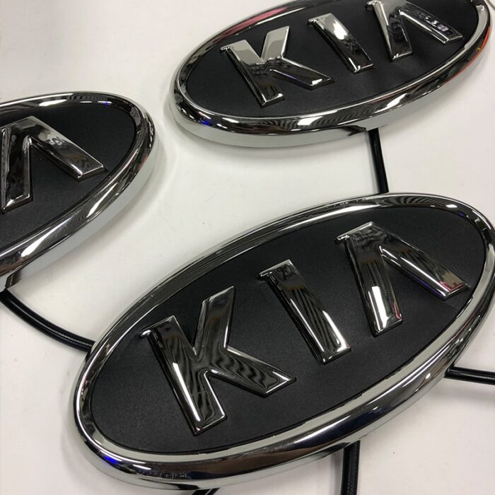 All4Cars.cyou 4D Car Led logo Light Auto Front Emblem Lamps Badge